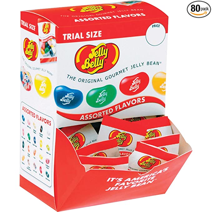  Jelly Belly, JLL72512, Gourmet Jelly Beans, 80 / Box  - 071567725125