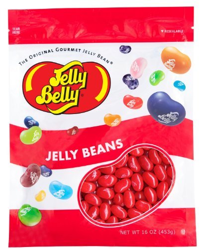  Jelly Belly Very Cherry Jelly Beans - 1 Pound (16 Ounces) Resealable Bag - Genuine, Official, Straight from the Source  - 071570003975