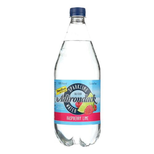 Calorie-Free 100% Natural Raspberry Lime Sparkling Seltzer Water - 071698111491