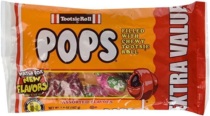  Tootsie Roll Pops Assorted Flavors 6.6 oz  - 071720007495