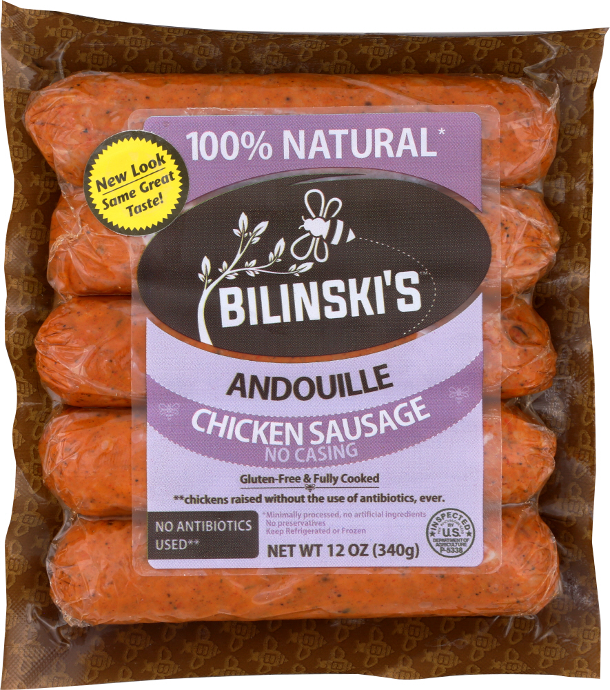 Chicken Sausage, Cajun-Style Andouille - 071728070408