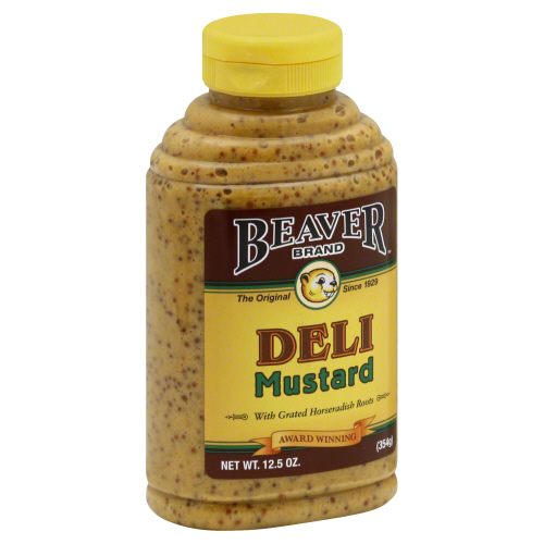 BEAVER: Deli Mustard Squeeze Bottle, 12.5 oz - 0071828002149