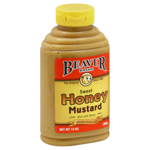BEAVER: Honey Mustard Squeeze Bottle, 13 oz - 0071828002279