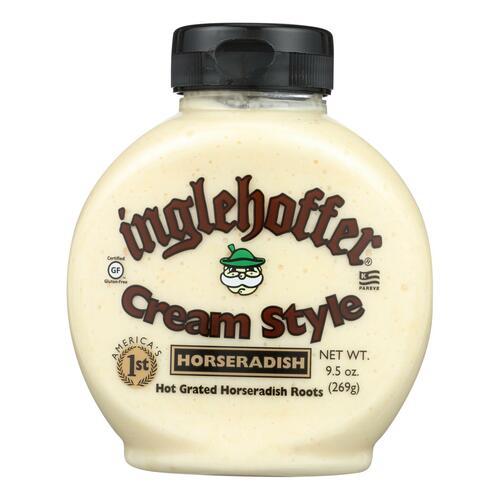 Inglehoffer - Cream Style Horseradish - Case Of 6 - 9.5 Oz. - 071828011035