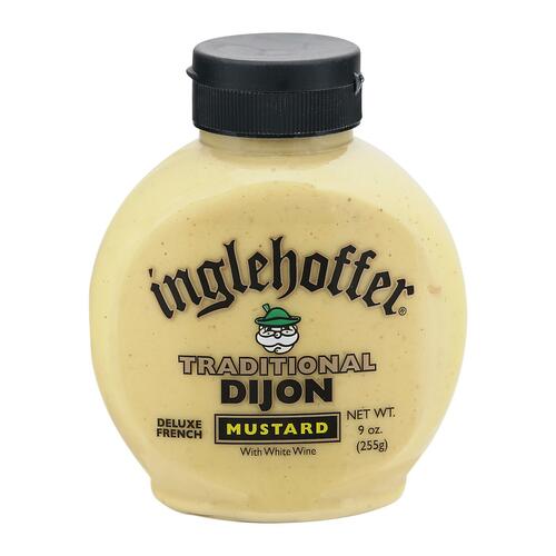 Inglehoffer Traditional Dijon Mustard - Case Of 6 - 9 Fz - 071828011080