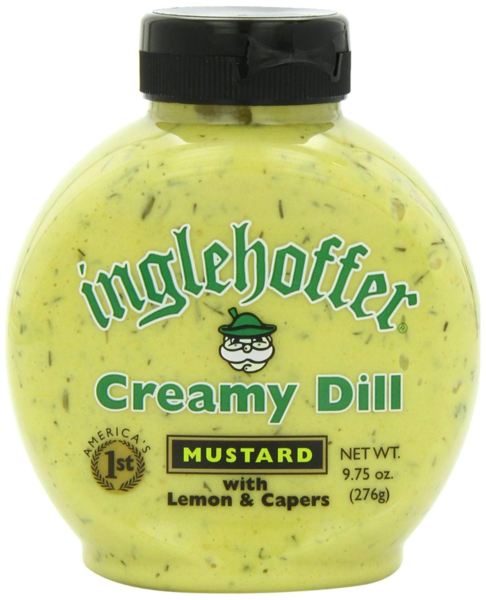 INGLEHOFFER: Mustard Dill with Lemon Caper, 9.75 oz - 0071828011110