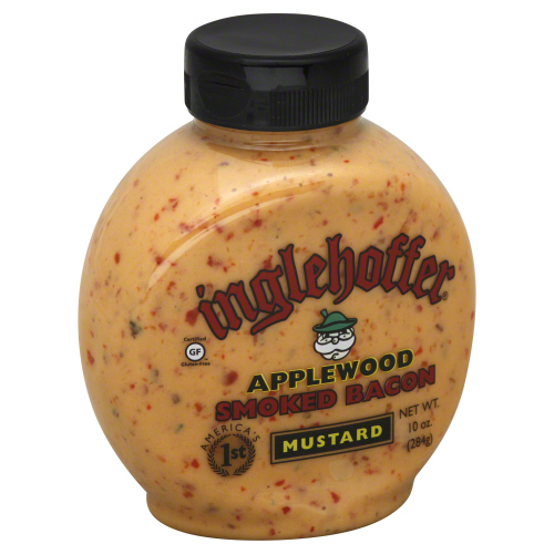 INGLEHOFFER: Mustard Applewood Bacon, 10 oz - 0071828011134
