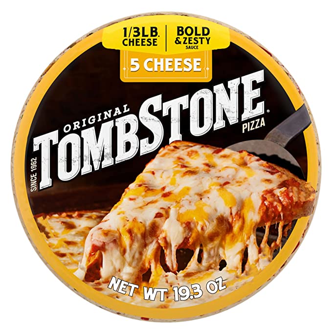  Tombstone Five Cheese Frozen Pizza  - 071921702823