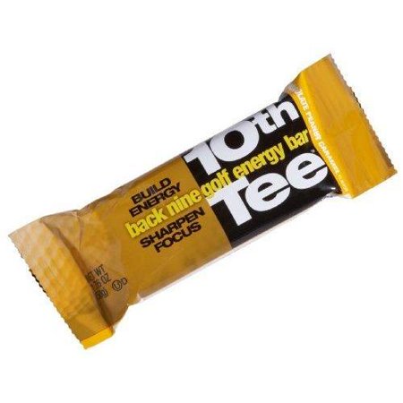 SCNS Sports Foods 10th Tee Chocolate Peanut Caramel Back Nine Golf Energy Bar, 1.76-Ounce Bars (Pack of 12) - 071988030051