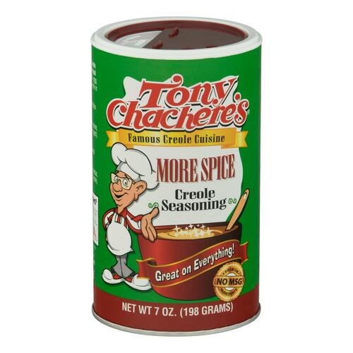 TONY CHACHERES: Seasoning More Spice, 7 oz - 0071998001904