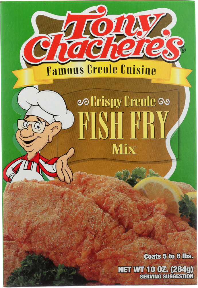 Tony Chachere'S, Crispy Creole Fish Fry Mix - 071998002062