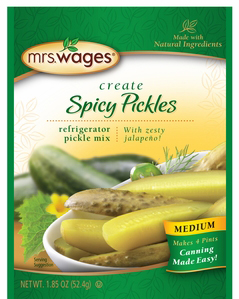 MRS WAGES: Spicy Pickle Mix, 6.5 oz - 0072058609948