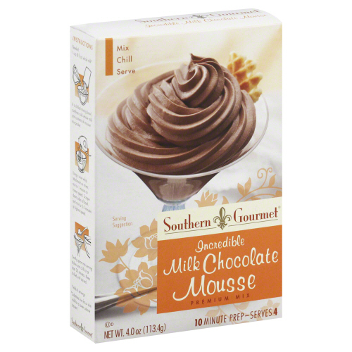 SOUTHERN GOURMET: Milk Chocolate Mousse Mix, 4 oz - 0072058612177