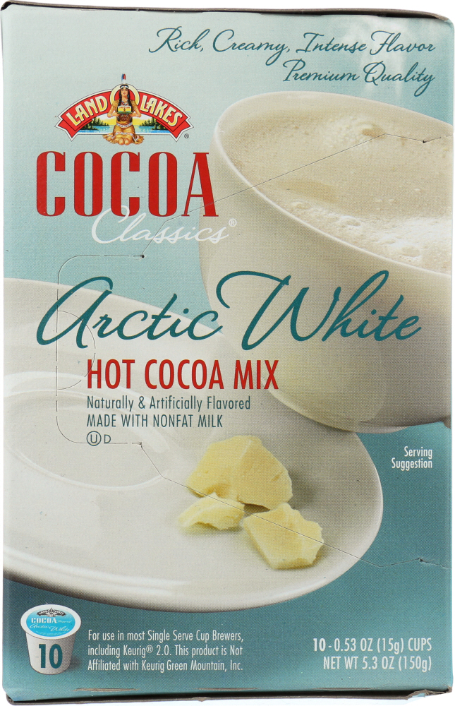 Arctic White Chocolate Hot Cocos Mix, Arctic White - 072058614836