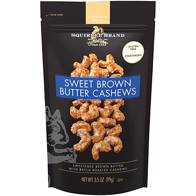 Sweet Brown Butter Cashews, Sweet Brown Butter - 072238810140