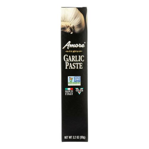 AMORE: Paste Tube Garlic, 3.2 oz - 0072248271566