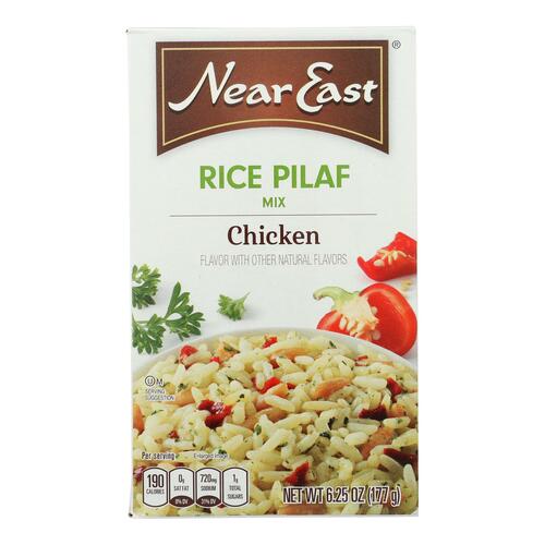 Near East Rice Pilaf Mix - Chicken - Case Of 12 - 6.25 Oz. - 072251001259