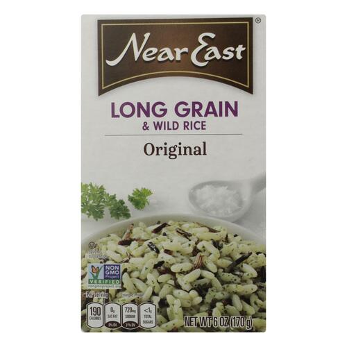 Near East Original Long Grain & Wild Rice Mix 6 Ounce Box - 00072251001457