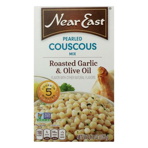 Near East Couscous - Garlic And Olive Oil - Case Of 12 - 4.7 Oz. - 072251003475