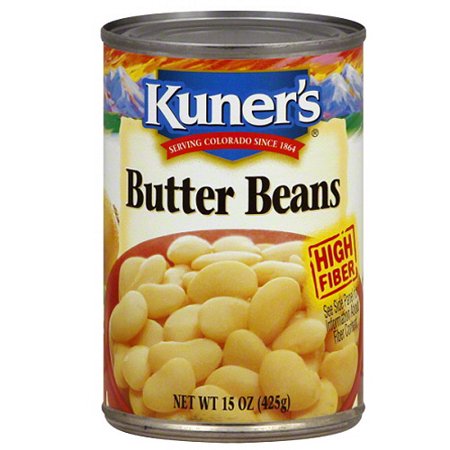 KUNERS: Butter Beans, 15 oz - 0072273134102