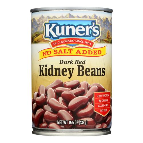 No salt added dark red kidney beans - 0072273135109