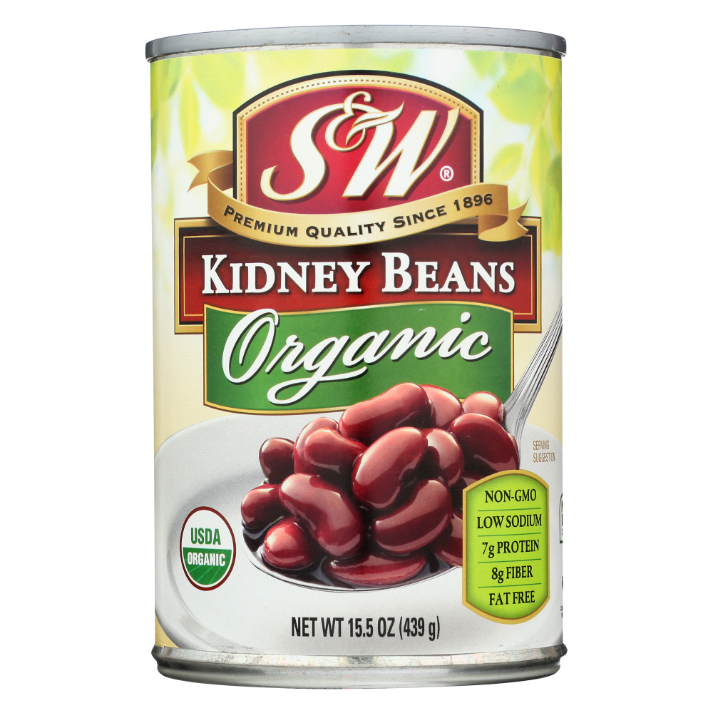 Organic Kidney Beans - 072273427303