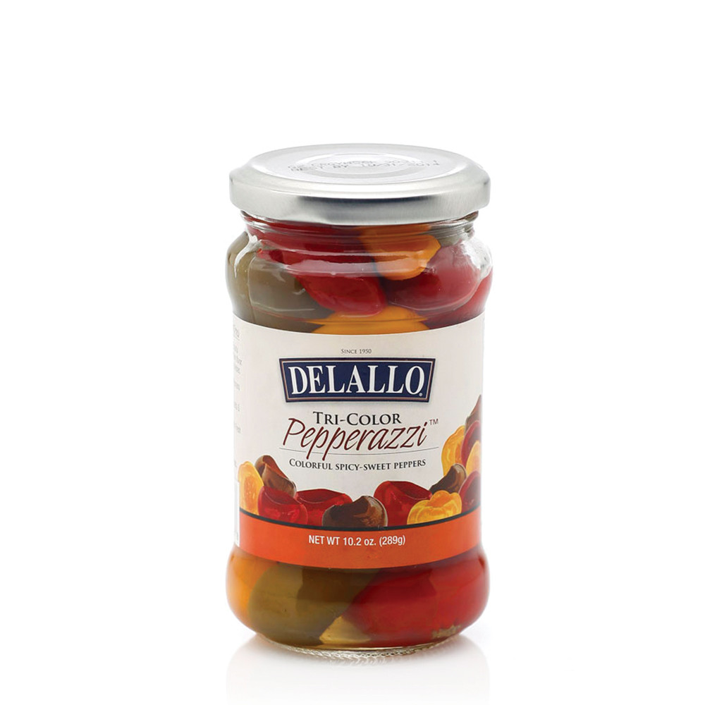 DELALLO: Tri Color Pepperazzi, 10.2 oz - 0072368107868