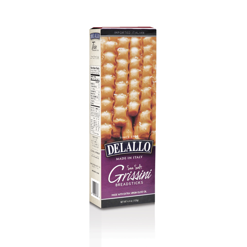 DELALLO: Grissini Breadsticks, 4.4 oz - 0072368190365