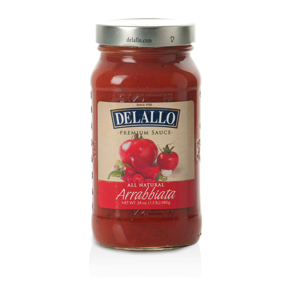 DELALLO: Sauce Pasta Arrabiata Premium, 24 oz - 0072368420400