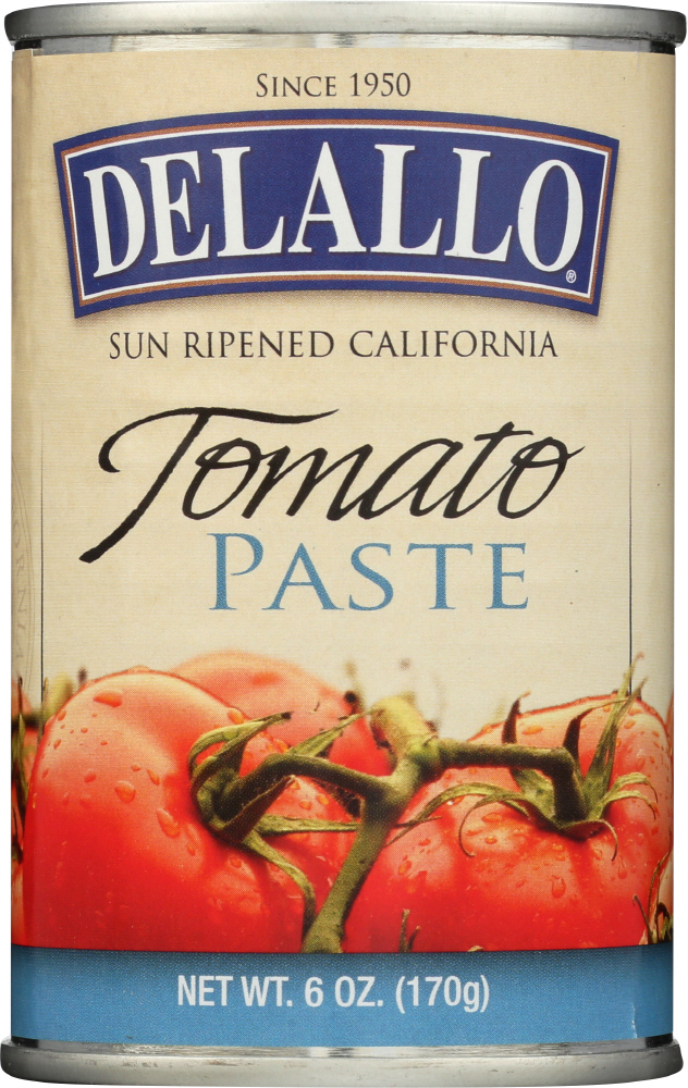 DELALLO: Tomato Paste, 6oz - 0072368424064