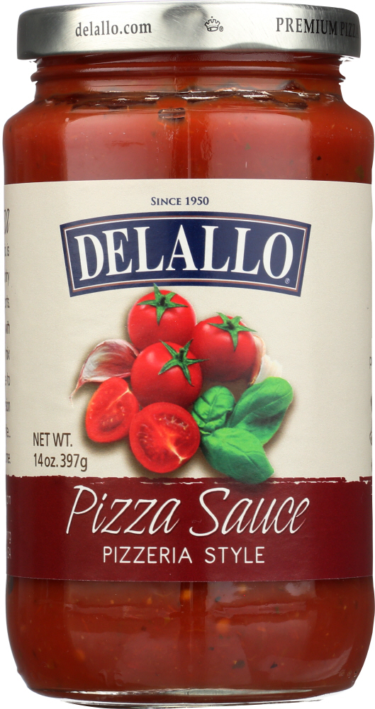 DELALLO: Italian Pizza Sauce, 14 oz - 0072368424552