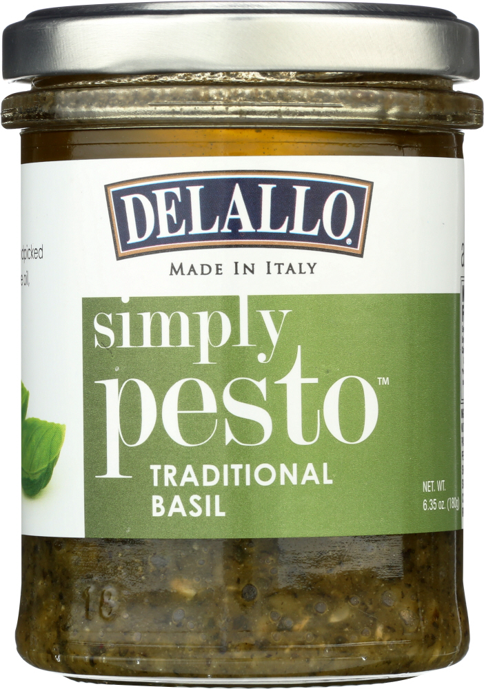 DELALLO: Pesto Sauce In Olive Oil, 6.5 oz - 0072368424675