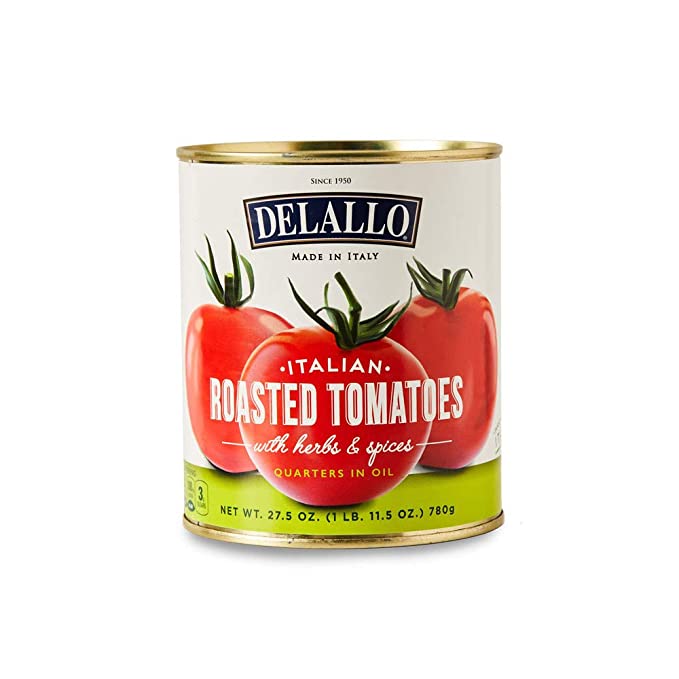 DeLallo Italian Roasted Tomatoes with herbs and spices - 072368425290