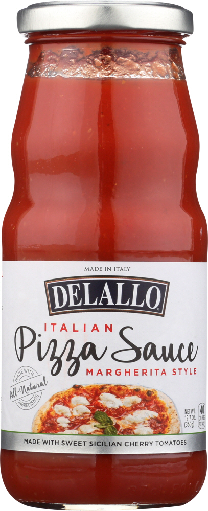 DELALLO: Sauce Pizza Italian, 12.7 oz - 0072368425306
