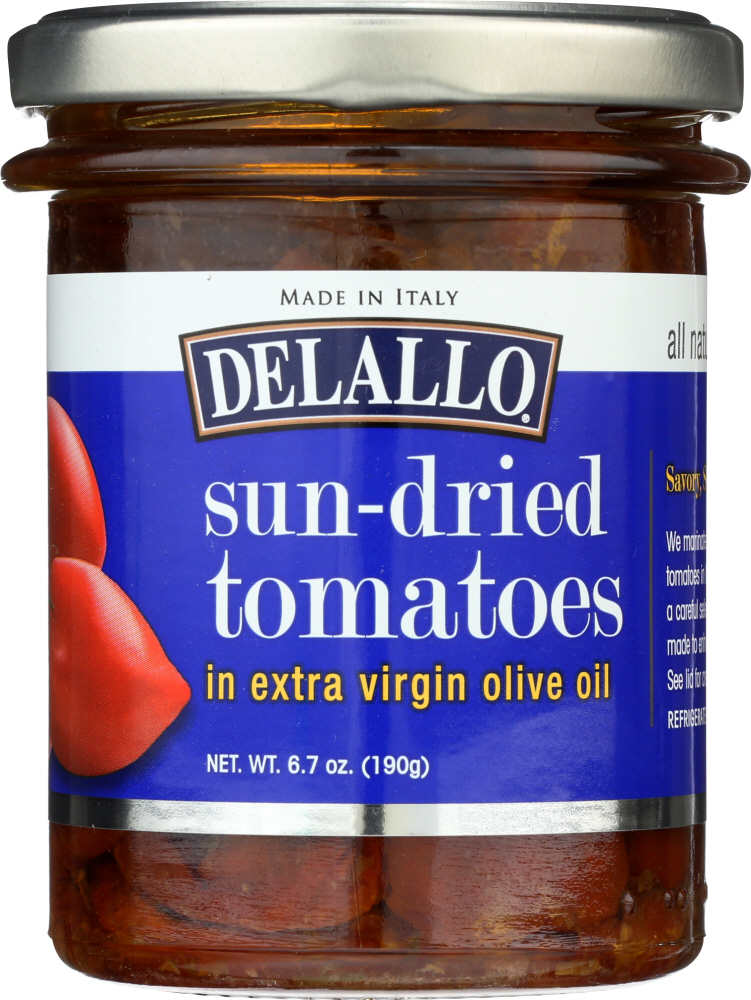 DELALLO: Pesto Sundried Tomato & Olive Oil, 6.7 oz - 0072368426976