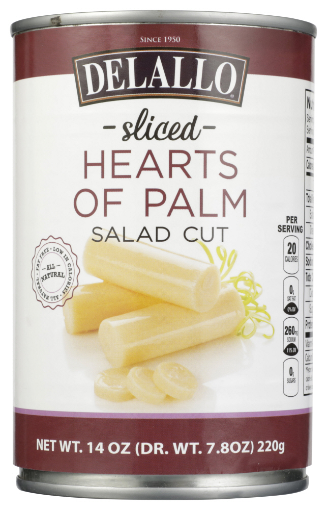 Sliced Hearts Of Palm Salad Cut - 072368458243