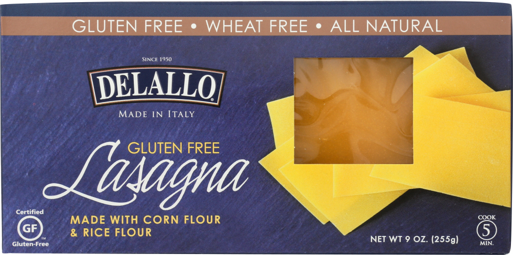Gluten Free Lasagna - 072368551708