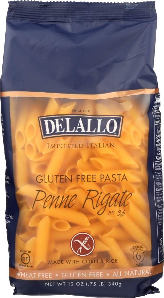 Penne Rigate No. 36, Gluten Free Pasta - 072368551920