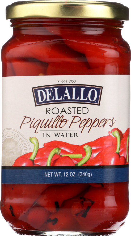 Roasted Piquillo Peppers In Water - 072368700809