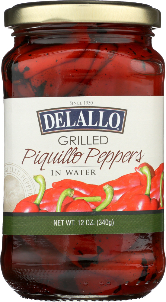 Grilled Piquillo Peppers In Water - clusters