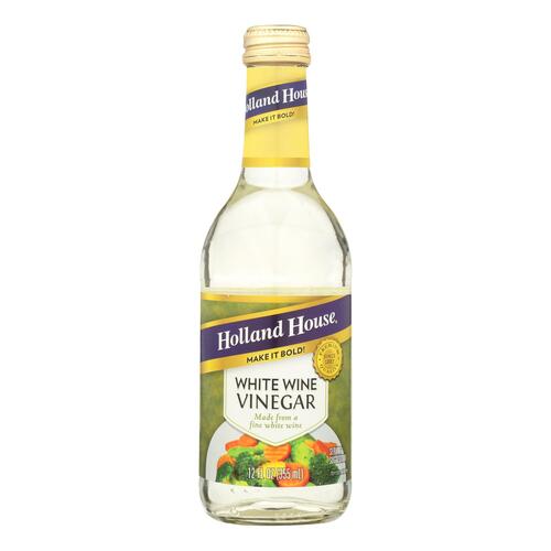 Holland House Holland House White Wine Vinegar - Vinegar - Case Of 6 - 12 Fl Oz. - 072412000343