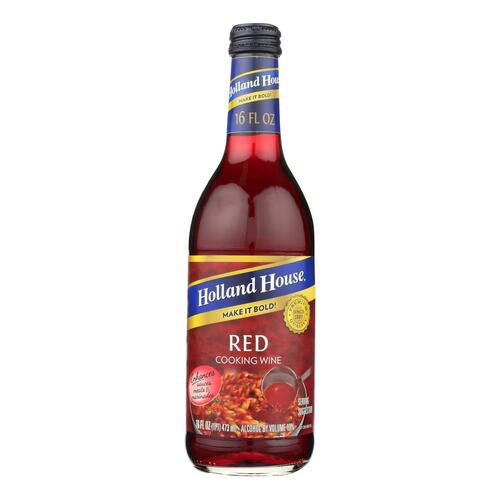 Holland House Holland House Red Cooking Wine - Red - Case Of 12 - 16 Fl Oz. - 072412010038