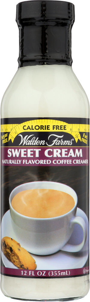 WALDEN FARMS: Calorie Free Sweet Cream Coffee Creamer, 12 oz - 0072457110229