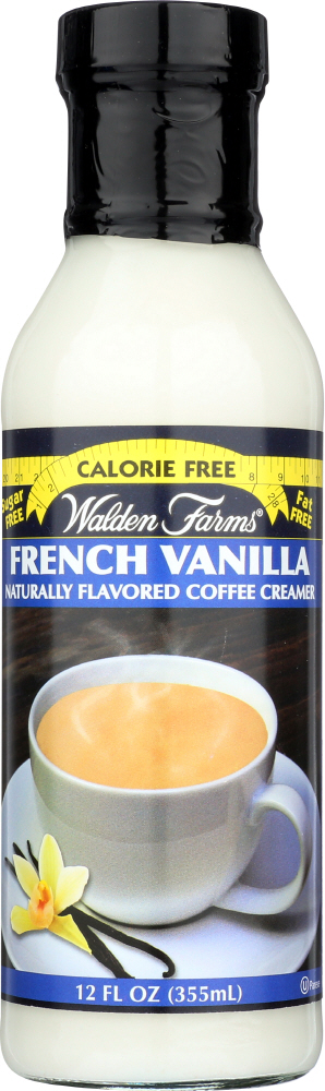 WALDEN FARMS: Calorie Free French Vanilla Coffee Creamer, 12 oz - 0072457110335