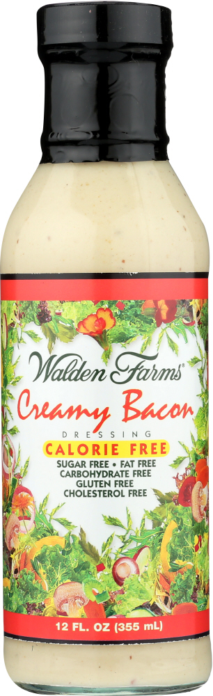 WALDEN FARMS: Calorie Free Salad Dressing Creamy Bacon, 12 oz - 0072457331068