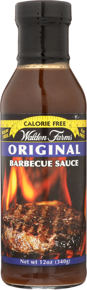 WALDEN FARMS: Original Barbeque Sauce, No Carbs And Sugar Free, 12 oz - 0072457550117