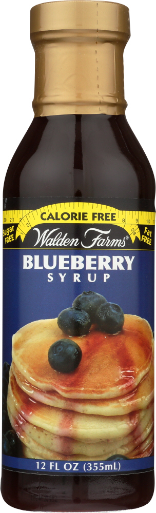 Walden Farms, Syrup, Blueberry - 072457880672
