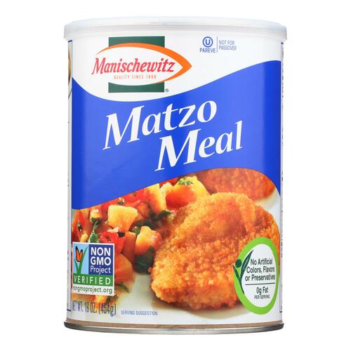 Manischewitz - Matzo Meal - Case Of 12 - 16 Oz. - 072700000994