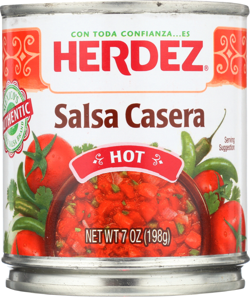 HERDEZ: Casera Salsa, 7 oz - 0072878275231