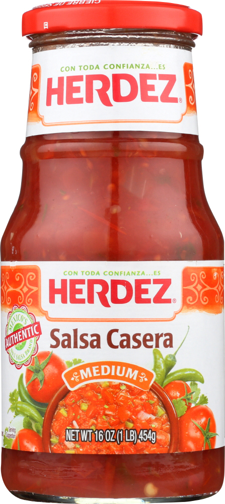 Herdez, Casera Salsa, Medium - 072878275552